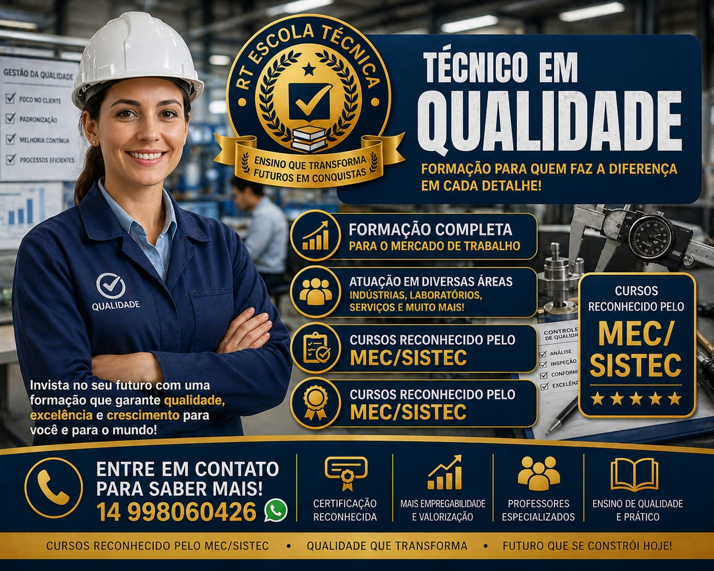 Técnico em Qualidade