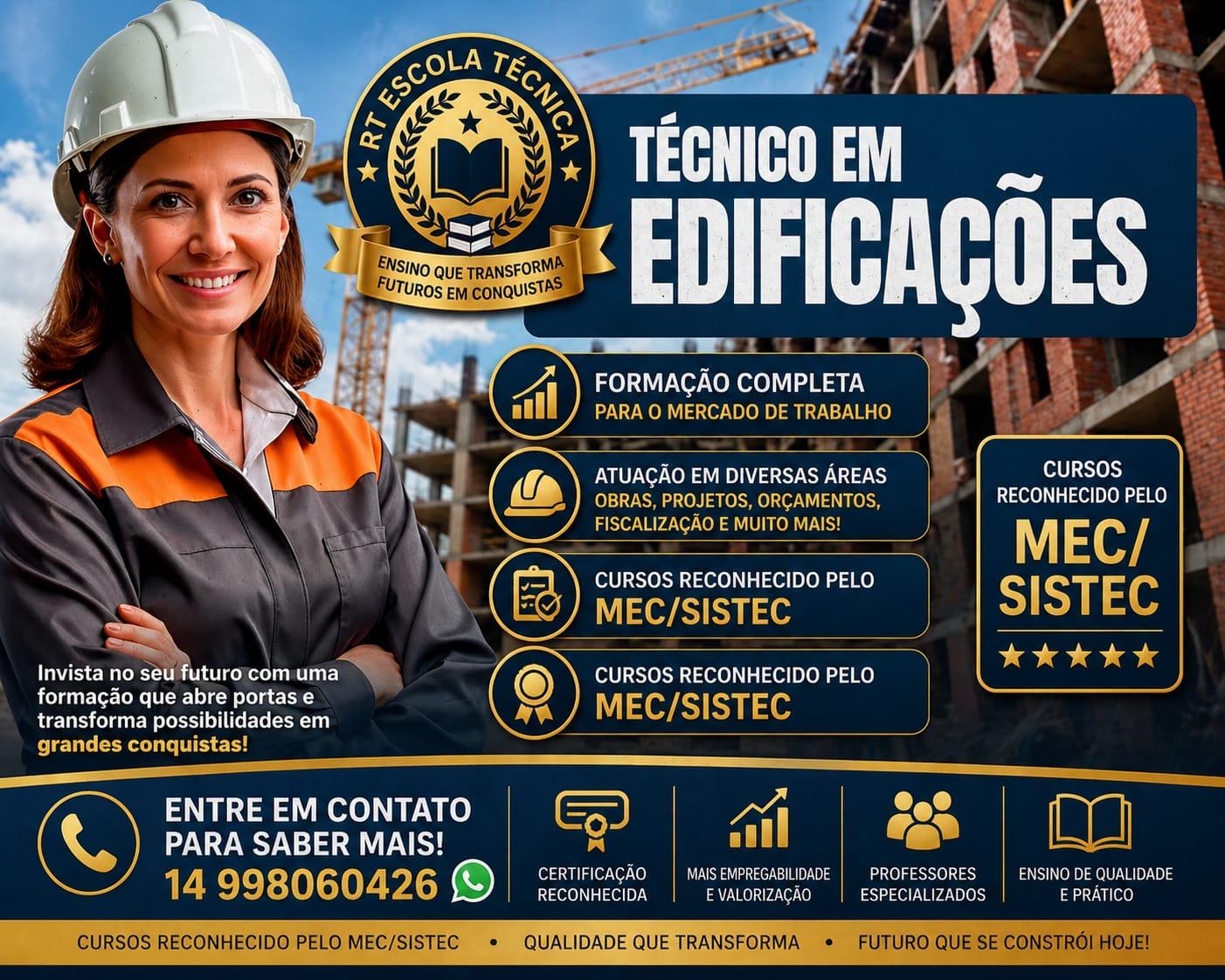 Técnico em Edificações