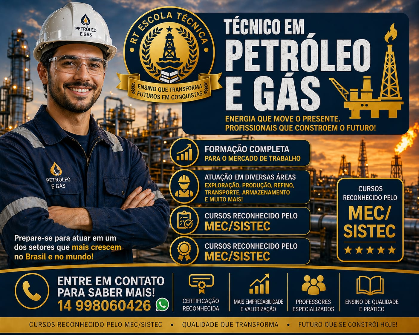 Técnico em Petróleo e Gás